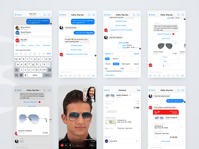 Messenger Bots & Augmented Video Call Concept 2
