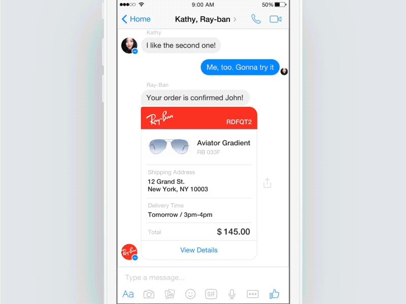 Messenger Bots & Augmented Video Call Concept