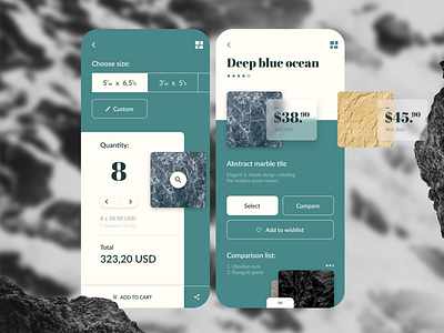 Mobile store concept app artdirection concept design interface mobile mobile ui shop store ui ux uxui