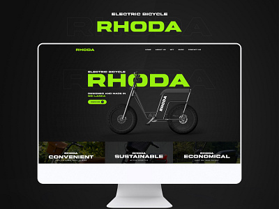 RHODA - Electric Mobility Landing Page Design and Development 20