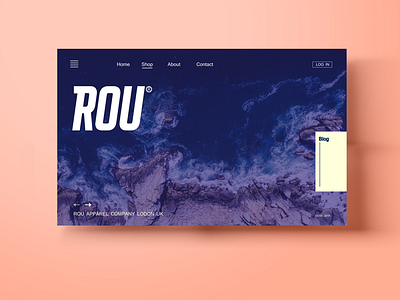 ROU webdesign ux logo