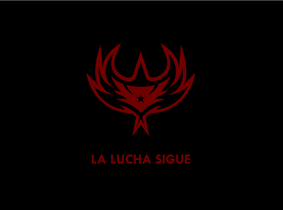 La Lucha Sigue branding chile design flat icon illustration illustrator minimal vector