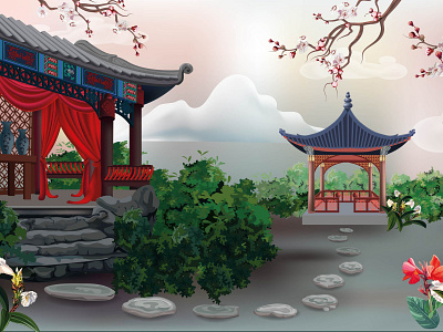 Chinese pavilion