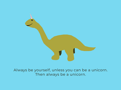 Unicorn Motivation animation app branding design flat icon illustration logo typography ui ux vector web website