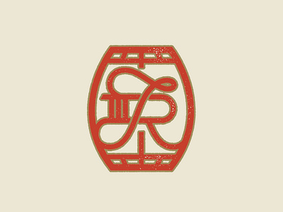 JR Logo illustration logo logo design rithm