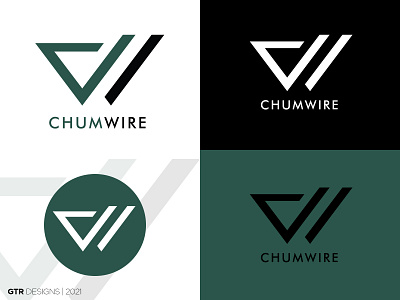 CHUMWIRE Logo Design branding branding logo logo logo design minimalist logo modern logo money transfer remittance remittance logo wire logo