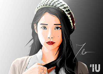 IU Vexel Art iu korean kpop lee ji eun vexel art