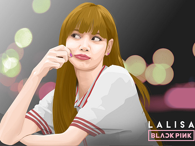 Lalisa Blackpink Vexel Art asian blackpink celebrity ddu graphic art hd kill this love korean kpop lalisa vexel art