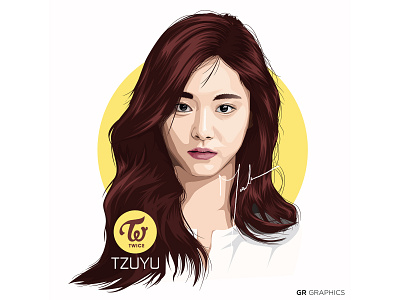 Tzuyu Vector fancy korean kpop tt twice tzuyu