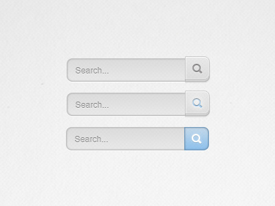 Search Box ui hover active search serch box interface design navigation buttons