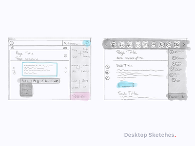 Flux Sketches app design sprint ideation interface sketch software ui ux