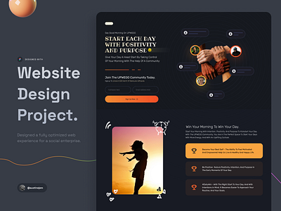 Website Design Project app branding dashboard design illustration logo typography ui ux vector website