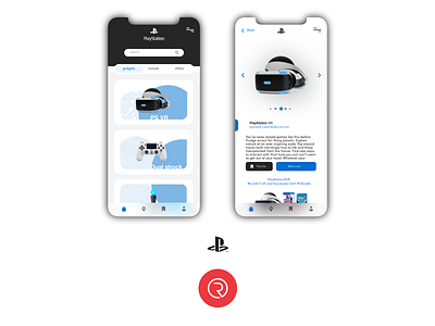 PS concept app design