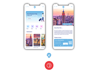 Travel app concept design app app design apparel apple application interaction interface newyork newyorkcity travel ui ui design uidesign uiux ux web web design webdesign website website design