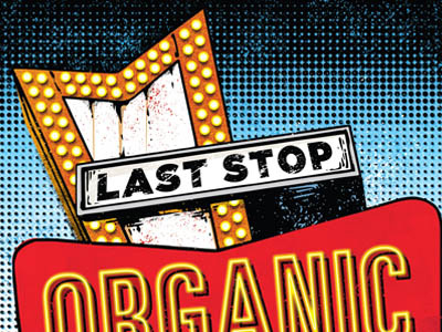 Last Stop design googie illustration print signage signs