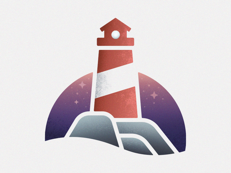Signal animation drawing house illustration light lighthouse ocean sea