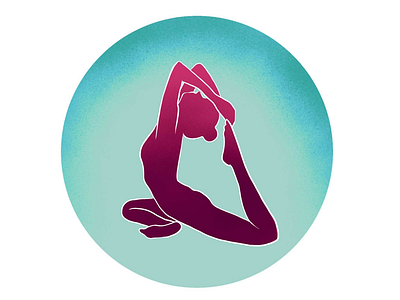 Yoga blog brand branding content digital art illustration illustration set logo logo set meditation mindfulness yoga zen