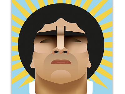 Maradonas illustration maradona