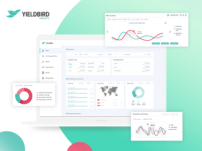 Yieldbird Insights app branding interaction interaction design interface ui ux uxui web webdesign