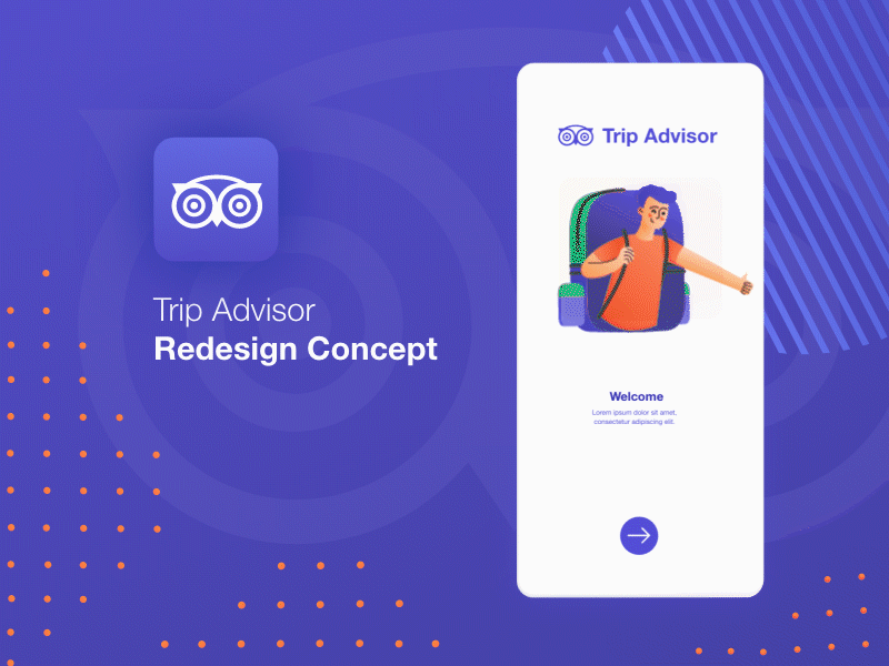 TripAdvisor Redesign Concept