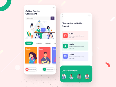 Online Doctor App Ui