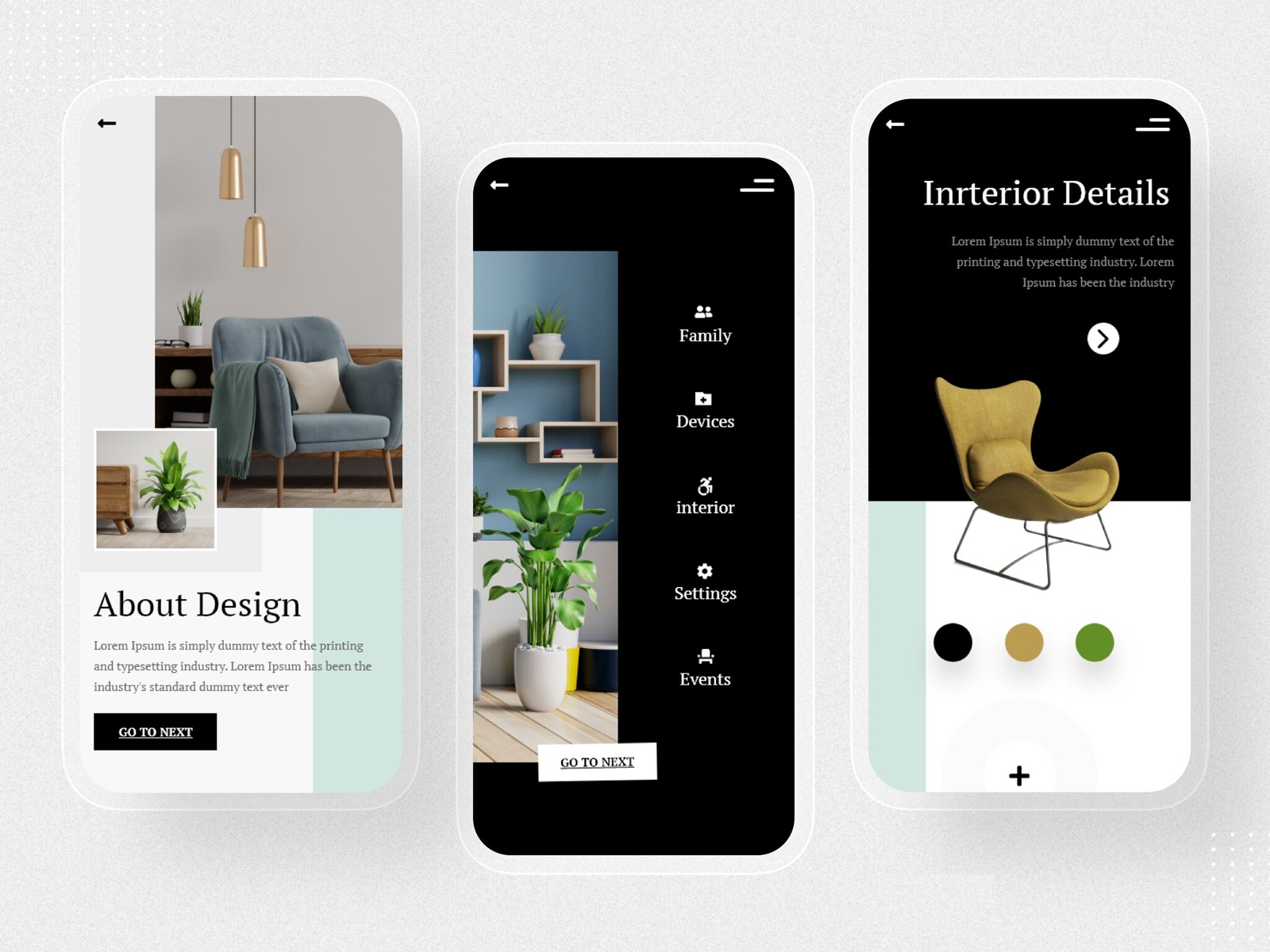 Interior Design App Ui by CreativePeoples on Dribbble