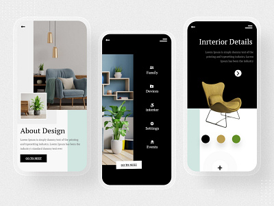 Interior Design App Ui