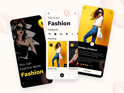 Fashion Mobile App Design