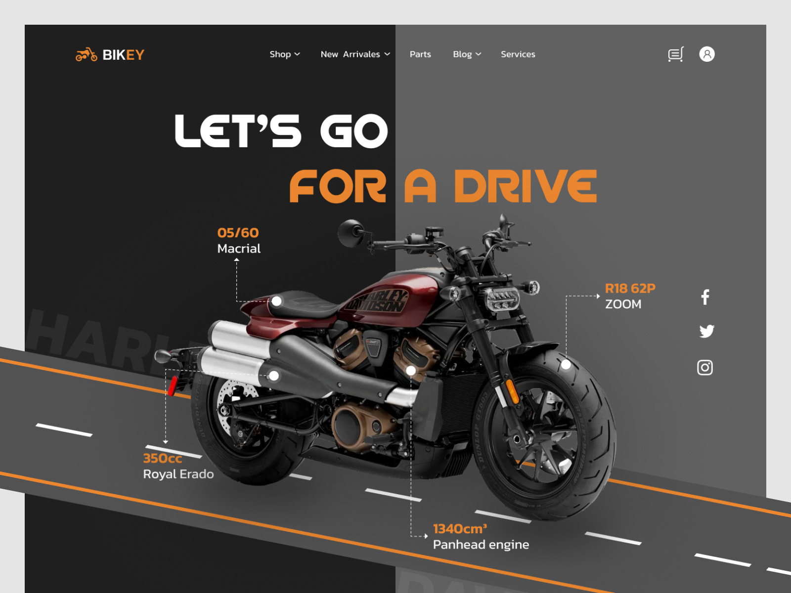 Harley concept online