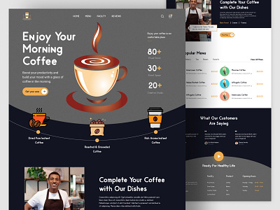 Coffee Shop Website