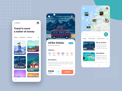 Travel App UI