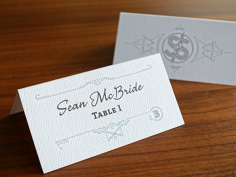 Wedding Escort Card wedding printing print anatoletype adelle typetogether escort card nouvelle vague