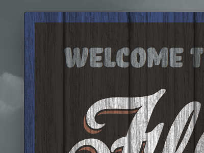 Sxsw hand painted sign v2