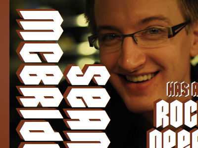 SeanMcB.com - Rock opera theme css3 personal typekit fonts lettering.js jquery