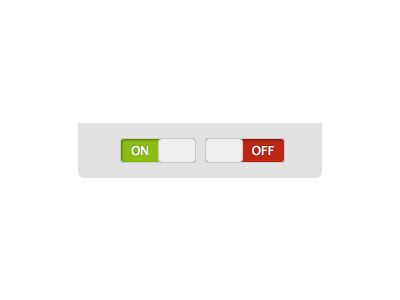 <a> + CSS3 = toggle switch