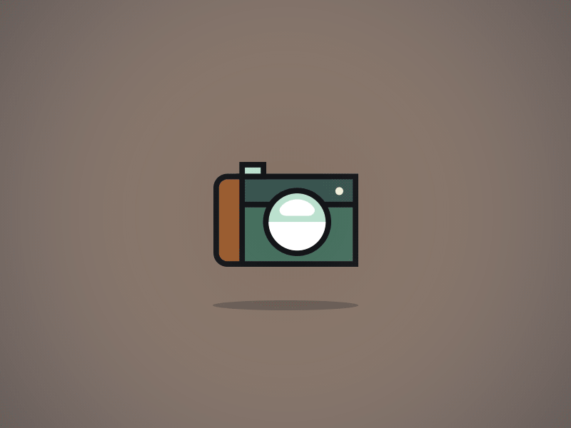 Cameras | Colors camera color colorful combination icon minimal photography simple vector