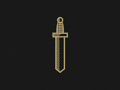 The mighty sword black gold icon minimal rough royal sword texture weapon