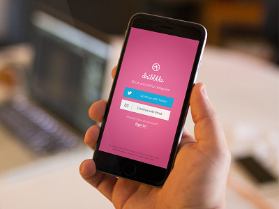 Dribble app concept
