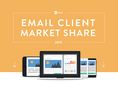 Email Client Market Share client email infographic market marketing mobile responsive share