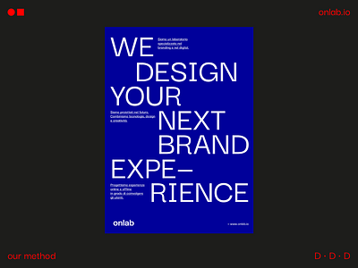 on lab — Brand Identity basic design branding design flat graphic graphic design minimal poster typography