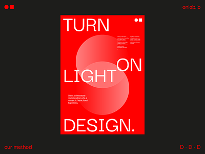 on lab — Brand Identity basic design branding design flat graphic graphic design minimal poster typography