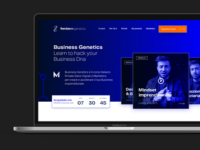 Business Gentecs branding digital landing page marketing ui ui design uiux ux ux design