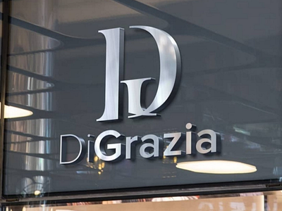 DiGrazia logo brand identity female brand