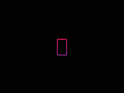 Mobile Gradient Icon