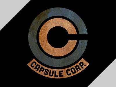 Capsule Corp. Rusty Logo