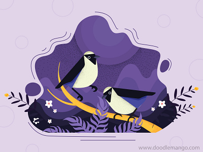 Chikadee Love Birds - Character Design