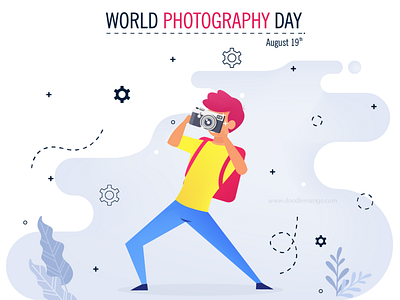 World Photographic Day - DoodleMango