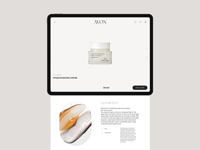 AVON REDESIGN CONCEPT avon beauty cosmetics e commerce make up product page redesign shop ui ux web design