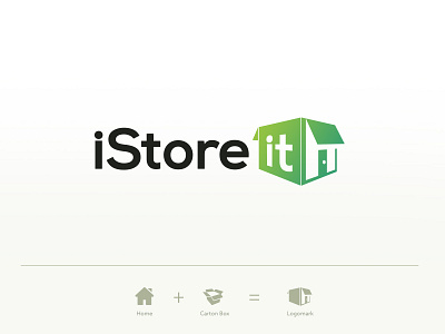 iStoreIt brand brand identity branding design logo design logomark