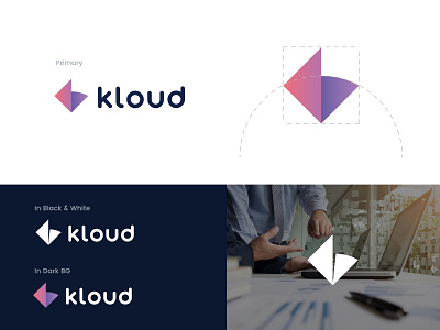 Kloud Search Logo Design